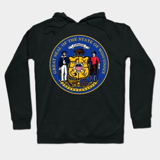 Wisconsin Coat of Arms Hoodie